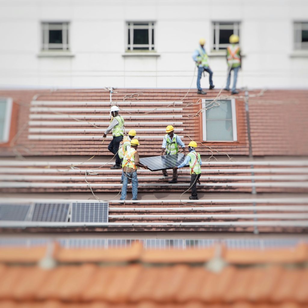 instalación de paneles solares